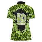 Sydney Thunder NAIDOC Week 2026 Women Polo Shirt Aboriginal Indigenous - 50 Years of Deadly