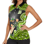 Sydney Thunder NAIDOC Week 2026 Women Sleeveless Polo Shirt Aboriginal Indigenous - 50 Years of Deadly