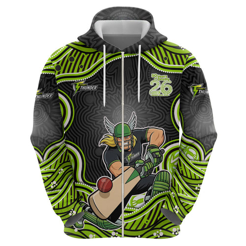 Sydney Thunder NAIDOC Week 2026 Zip Hoodie Aboriginal Indigenous - 50 Years of Deadly