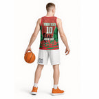 Personalized South Sydney Rabbitohs ANZAC Tribute Basketball Jersey Poppy Field Soldier Silhouette Aboriginal Rugby Mascot