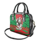 Personalized South Sydney Rabbitohs ANZAC Tribute Shoulder Handbag Poppy Field Soldier Silhouette Aboriginal Rugby Mascot