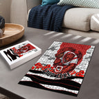Personalized Dragons ANZAC Tribute Puzzle Poppy Field Soldier Silhouette Aboriginal Rugby Mascot