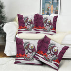 Personalized Sea Eagles ANZAC Tribute Pillow Cover Poppy Field Soldier Silhouette Aboriginal Rugby Mascot