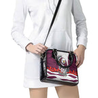 Personalized Sea Eagles ANZAC Tribute Shoulder Handbag Poppy Field Soldier Silhouette Aboriginal Rugby Mascot