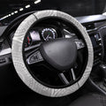 Sea Eagles ANZAC Tribute Steering Wheel Cover Poppy Field Soldier Silhouette Aboriginal Rugby Mascot