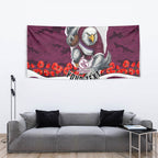 Personalized Sea Eagles ANZAC Tribute Tapestry Poppy Field Soldier Silhouette Aboriginal Rugby Mascot