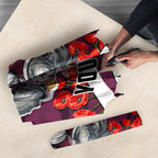 Personalized Sea Eagles ANZAC Tribute Umbrella Poppy Field Soldier Silhouette Aboriginal Rugby Mascot