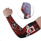 Personalised St. George Illawarra Dragons Arm Sleeves Polynesian Tribal Pattern With Rugby Dragon Mascot Art
