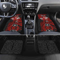 Personalised St. George Illawarra Dragons Car Mats Polynesian Tribal Pattern With Rugby Dragon Mascot Art