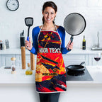 Personalized Adelaide Crows Apron Australian Graffiti Paint Splatter - Abstract Geometric