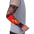Personalized Adelaide Crows Arm Sleeves Australian Graffiti Paint Splatter - Abstract Geometric