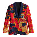 Personalized Adelaide Crows Blazer Australian Graffiti Paint Splatter - Abstract Geometric