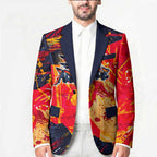 Personalized Adelaide Crows Blazer Australian Graffiti Paint Splatter - Abstract Geometric