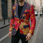 Personalized Adelaide Crows Blazer Australian Graffiti Paint Splatter - Abstract Geometric