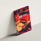 Personalized Adelaide Crows Canvas Wall Art Australian Graffiti Paint Splatter - Abstract Geometric