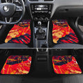 Personalized Adelaide Crows Car Mats Australian Graffiti Paint Splatter - Abstract Geometric