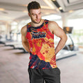 Personalized Adelaide Crows Men Tank Top Australian Graffiti Paint Splatter - Abstract Geometric