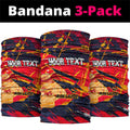 Personalized Adelaide Crows Neck Gaiter Australian Graffiti Paint Splatter - Abstract Geometric