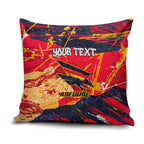 Personalized Adelaide Crows Pillow Cover Australian Graffiti Paint Splatter - Abstract Geometric
