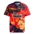 Personalized Adelaide Crows Rugby Jersey Australian Graffiti Paint Splatter - Abstract Geometric