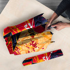 Personalized Adelaide Crows Umbrella Australian Graffiti Paint Splatter - Abstract Geometric