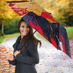 Personalized Adelaide Crows Umbrella Australian Graffiti Paint Splatter - Abstract Geometric