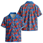 Newcastle Knights Kid Hawaiian Shirt Tropical Hibiscus Floral Seamless Rugby Mascot