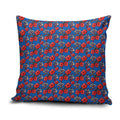 Newcastle Knights Pillow Cover Tropical Hibiscus Floral Seamless Rugby Mascot