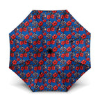 Newcastle Knights Umbrella Tropical Hibiscus Floral Seamless Rugby Mascot