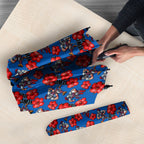 Newcastle Knights Umbrella Tropical Hibiscus Floral Seamless Rugby Mascot
