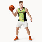 Personalised Matildas Basketball Jersey Running Kangaroo Soccer Player Chevron Lines