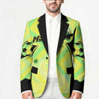 Personalised Matildas Blazer Running Kangaroo Soccer Player Chevron Lines