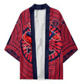 Melbourne Football Club Kimono Indigenous Monochrome Dot Art Mascot Style