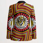 Richmond Football Club Blazer Indigenous Monochrome Dot Art Mascot Style