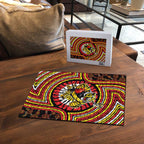 Richmond Football Club Puzzle Indigenous Monochrome Dot Art Mascot Style
