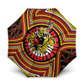 Richmond Football Club Umbrella Indigenous Monochrome Dot Art Mascot Style