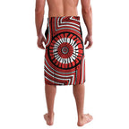 Sydney Swans Lavalava Indigenous Monochrome Dot Art Mascot Style