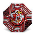 Sydney Swans Umbrella Indigenous Monochrome Dot Art Mascot Style