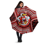 Sydney Swans Umbrella Indigenous Monochrome Dot Art Mascot Style