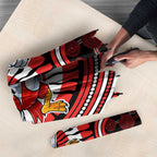 Sydney Swans Umbrella Indigenous Monochrome Dot Art Mascot Style