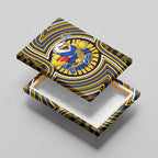 West Coast Eagles Canvas Wall Art Indigenous Monochrome Dot Art Mascot Style