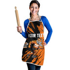 Personalized Wests Tigers Apron Dynamic Lightning Mascot Rugby Australia