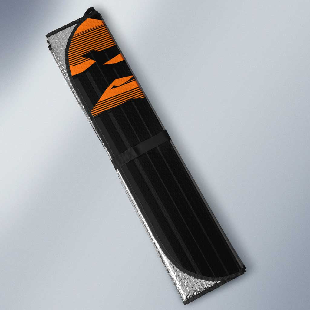 Personalized Wests Tigers Auto Sun Shade Dynamic Lightning Mascot Rugby Australia