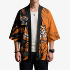 Personalized Wests Tigers Kimono Dynamic Lightning Mascot Rugby Australia