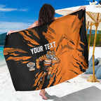 Personalized Wests Tigers Sarong Dynamic Lightning Mascot Rugby Australia