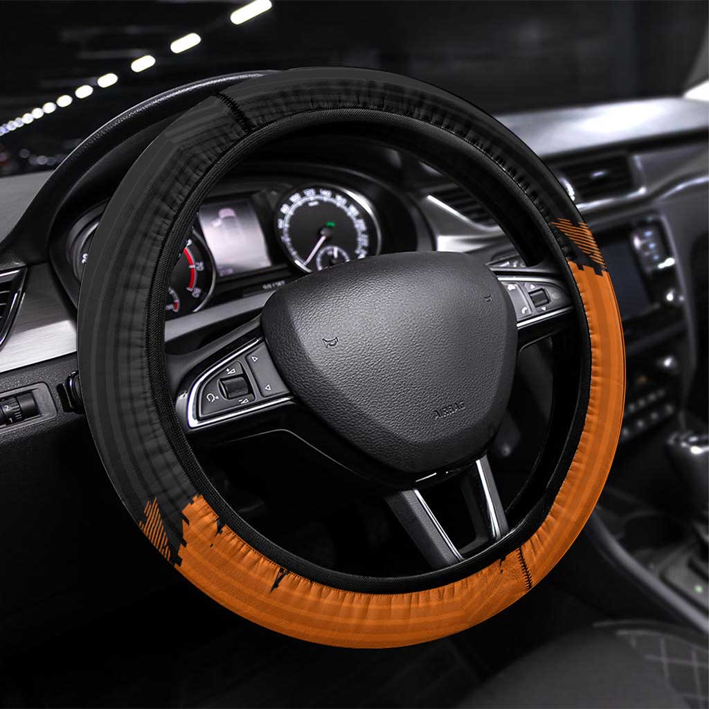 Wests Tigers Steering Wheel Cover Dynamic Lightning Mascot Rugby Australia