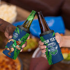 Personalized Canberra Raiders 4 in 1 Can Cooler Tumbler Dynamic Lightning Mascot Rugby Australia