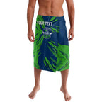 Personalized Canberra Raiders Lavalava Dynamic Lightning Mascot Rugby Australia