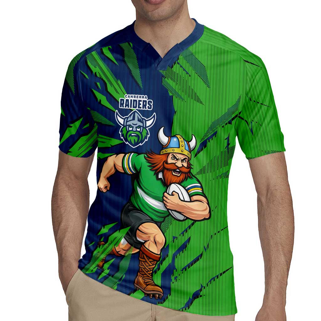 Personalized Canberra Raiders Rugby Jersey Dynamic Lightning Mascot Rugby Australia