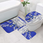 Personalized Canterbury Bulldogs Bathroom Set Dynamic Lightning Mascot Rugby Australia